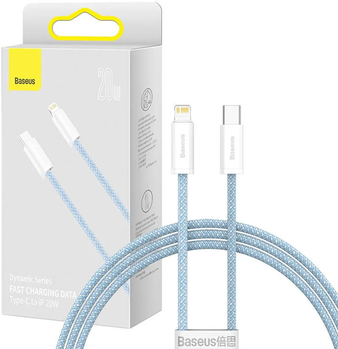 Baseus Dynamic Series USB-C naar Lightning Kabel 20W 1M