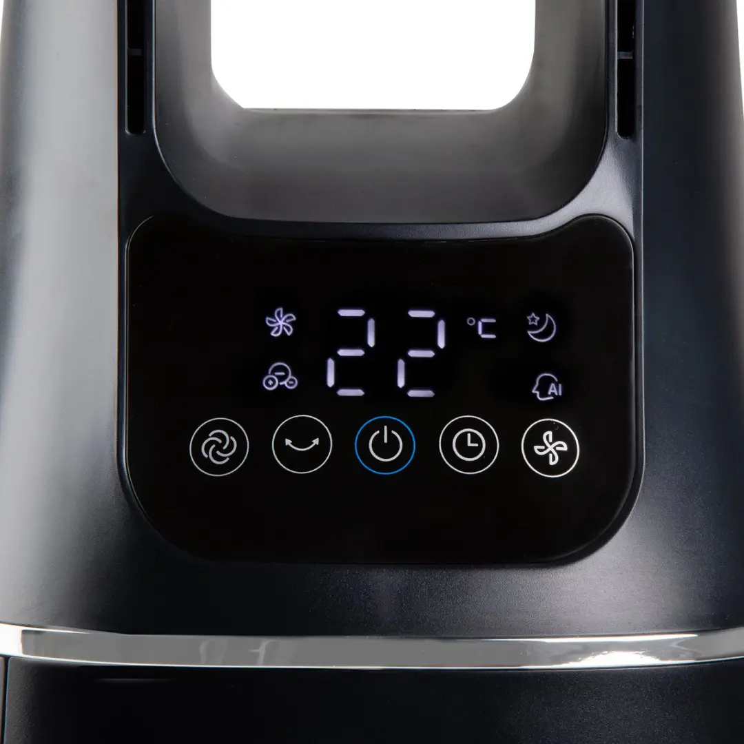 Domo DO8160 Torenventilator 33W - Luchtreiniger - 10 Snelheden - Zwart