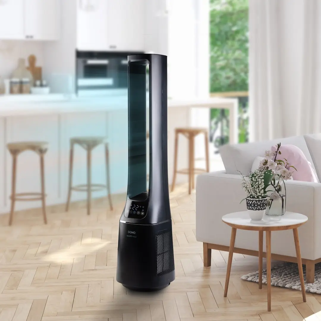 Domo DO8160 Torenventilator 33W - Luchtreiniger - 10 Snelheden - Zwart - afbeelding 6 van 6