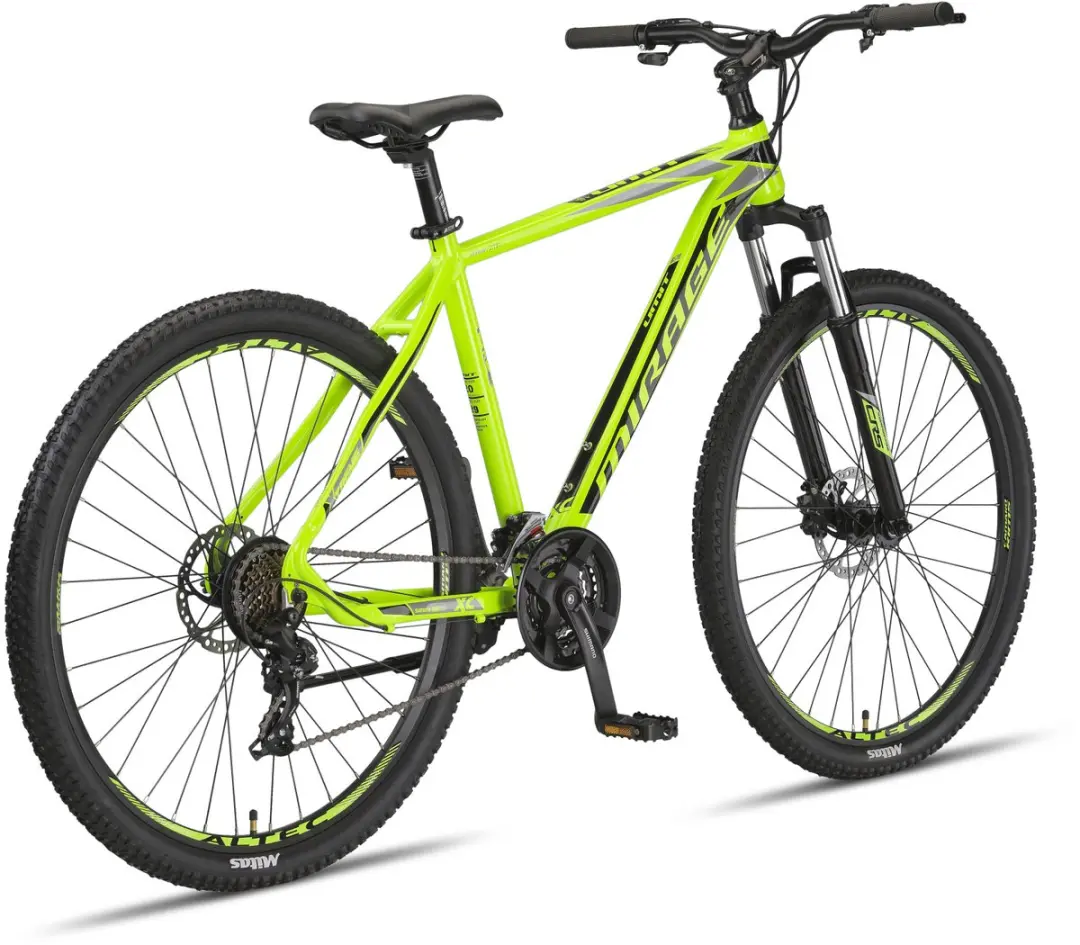 Umit Mirage Hardtail Mountainbike 27.5" - 50cm - 21V - Hydraulische schijfrem - Lime/Zwart