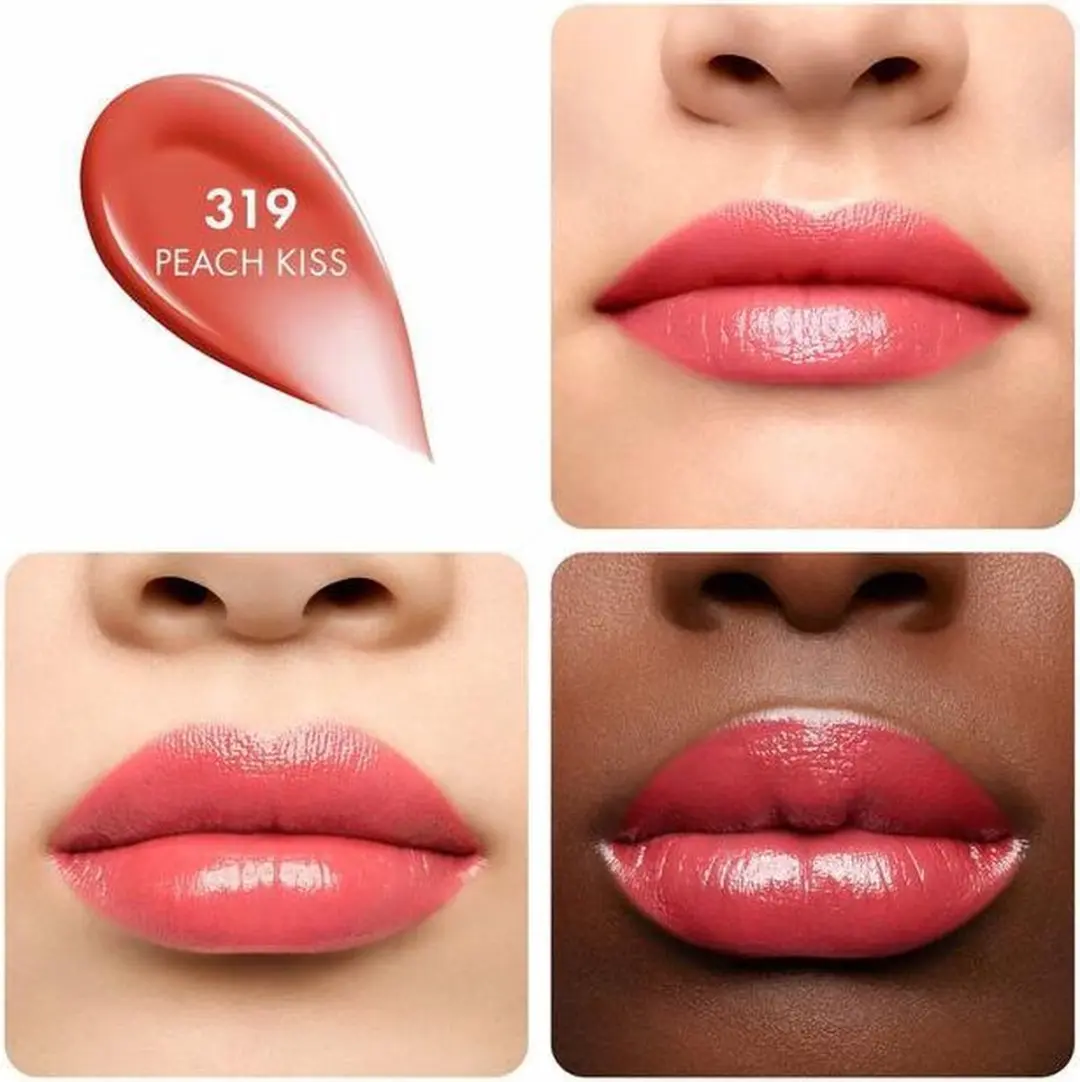 Guerlain Kisskiss Shine Bloom Lipstick #319 - 3.2g - Perzik
