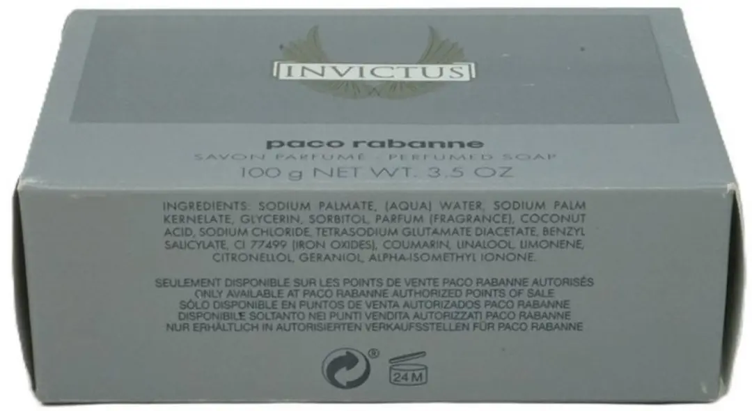 Paco Rabanne Invictus Zeep 100g
