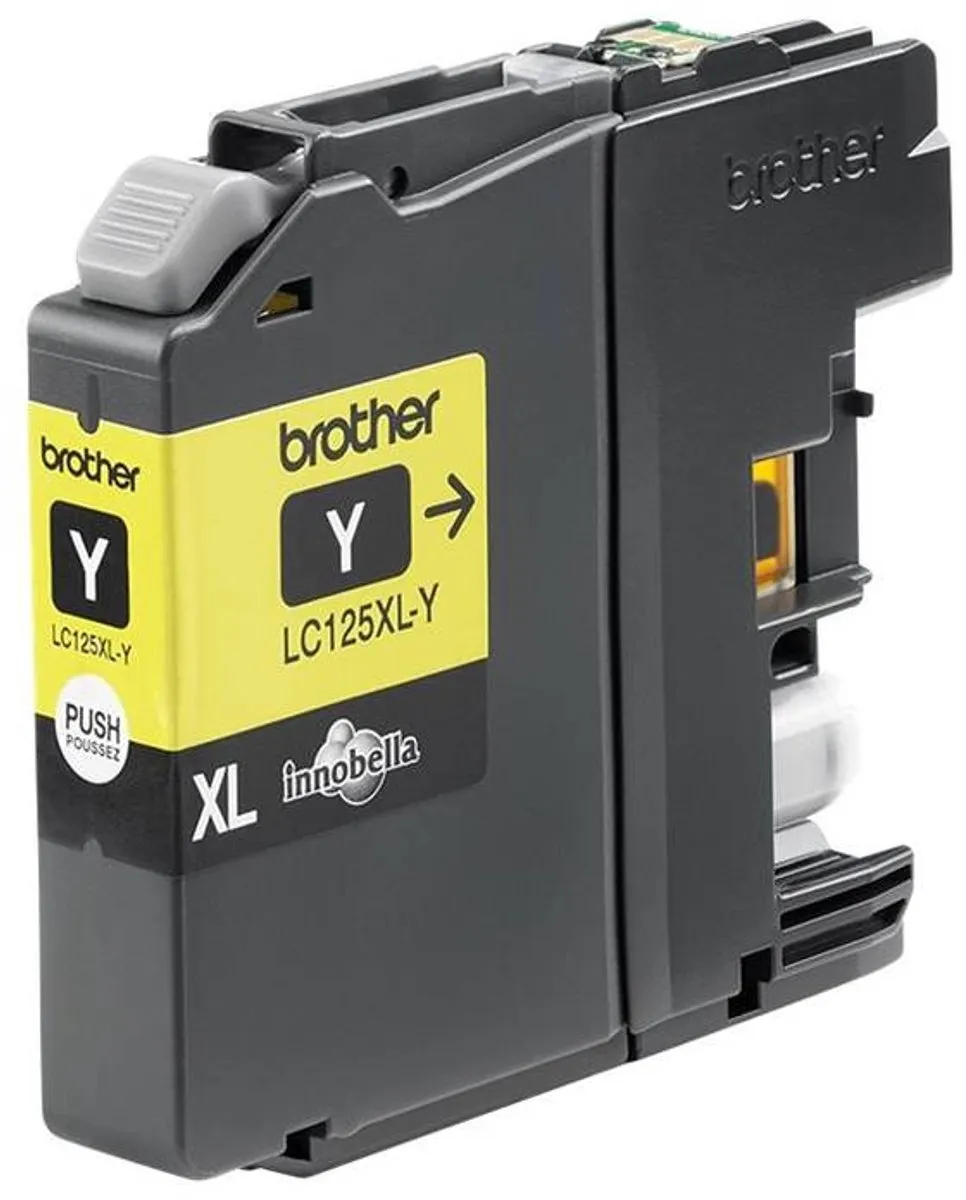 Brother LC-125XLY Inktcartridge - Geel
