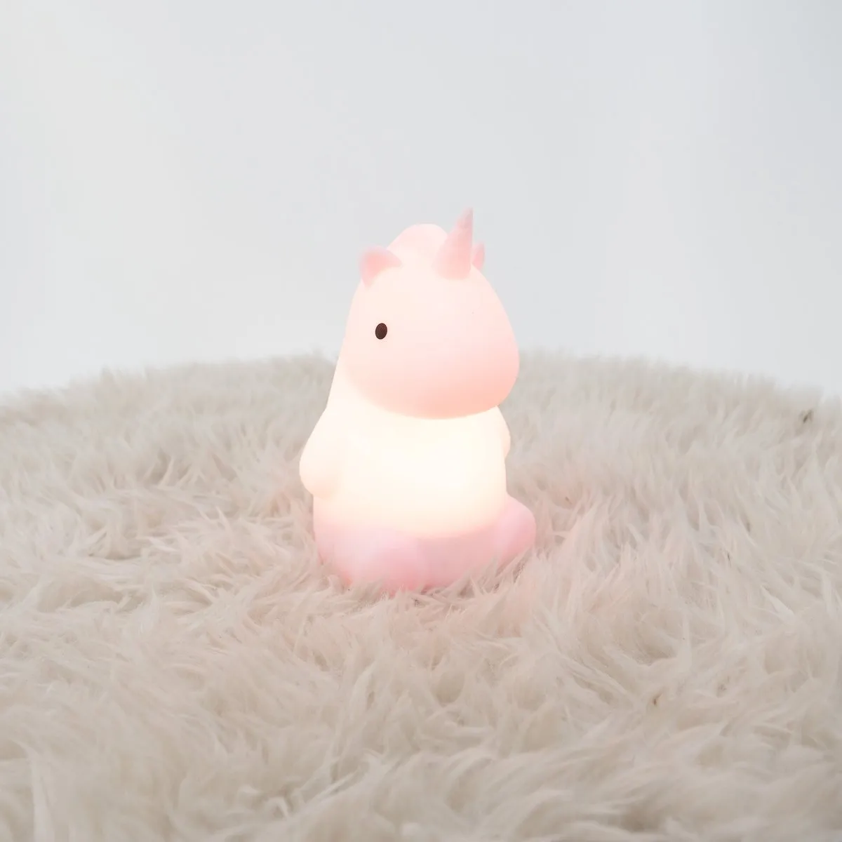 Eglo Castellino Eenhoorn Nachtlampje - Roze - RGB/Wit - Oplaadbaar