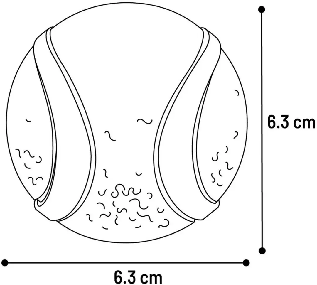 Flamingo Foba Ballen - 5 Stuks - Thermoplastisch Rubber