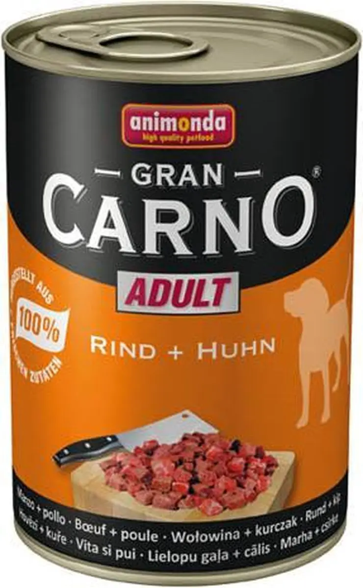 Animonda Gran Carno Rund+Kip - 1 Stuk