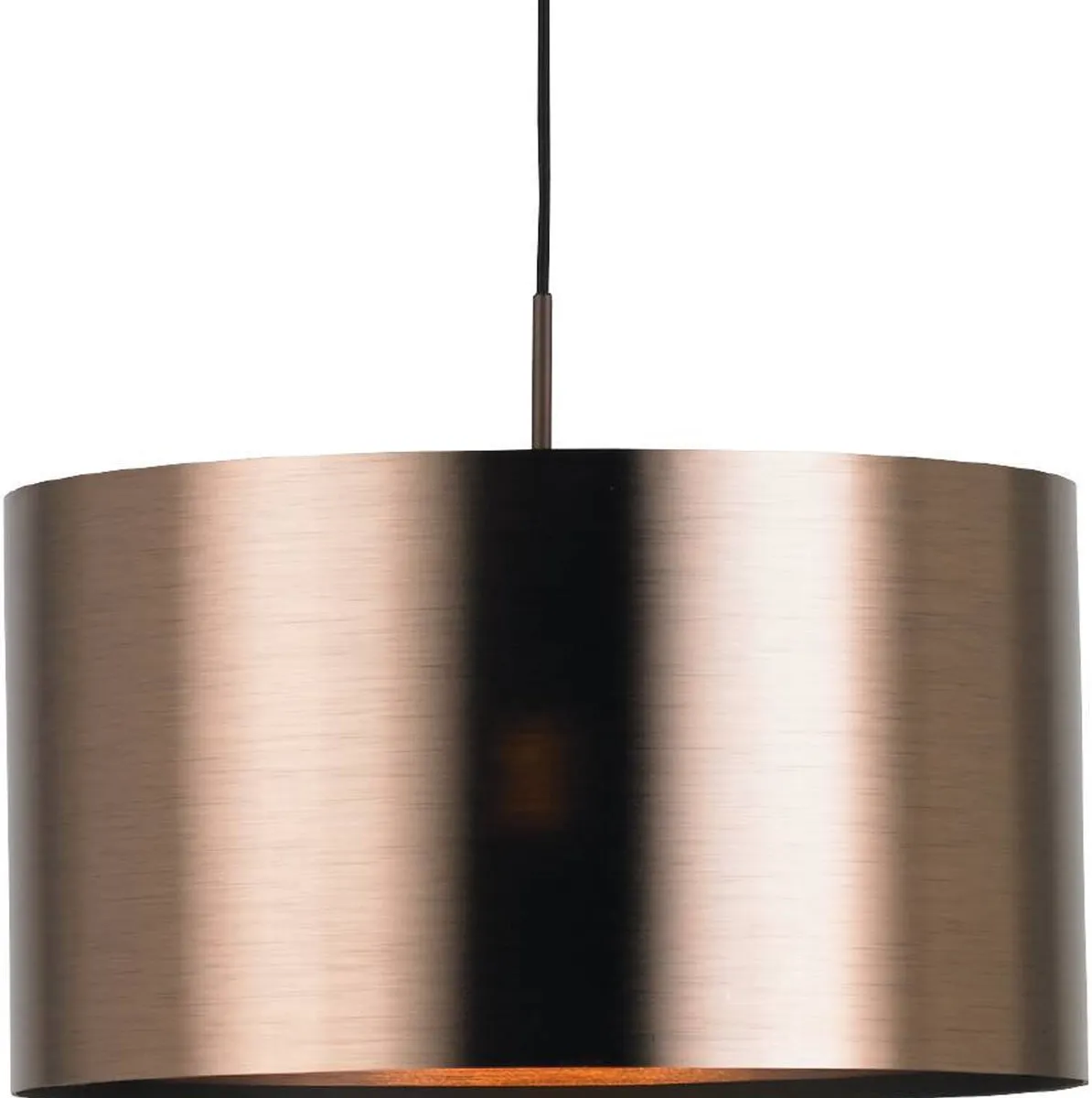 Eglo Saganto 1 Hanglamp E27 - Ø45cm - Bruin/Koper