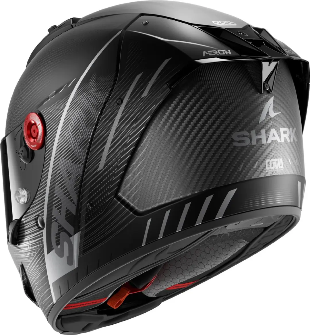 Shark Aeron Speed Tech Carbon Helm - S Zwart Matt