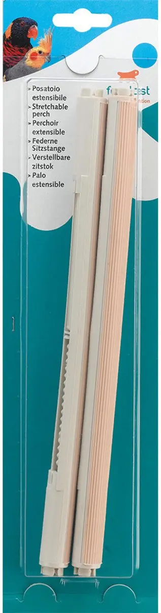 Ferplast Zitstok Comfort 1 4172 12mm - Vogelverblijven - 36.2 cm - Beige