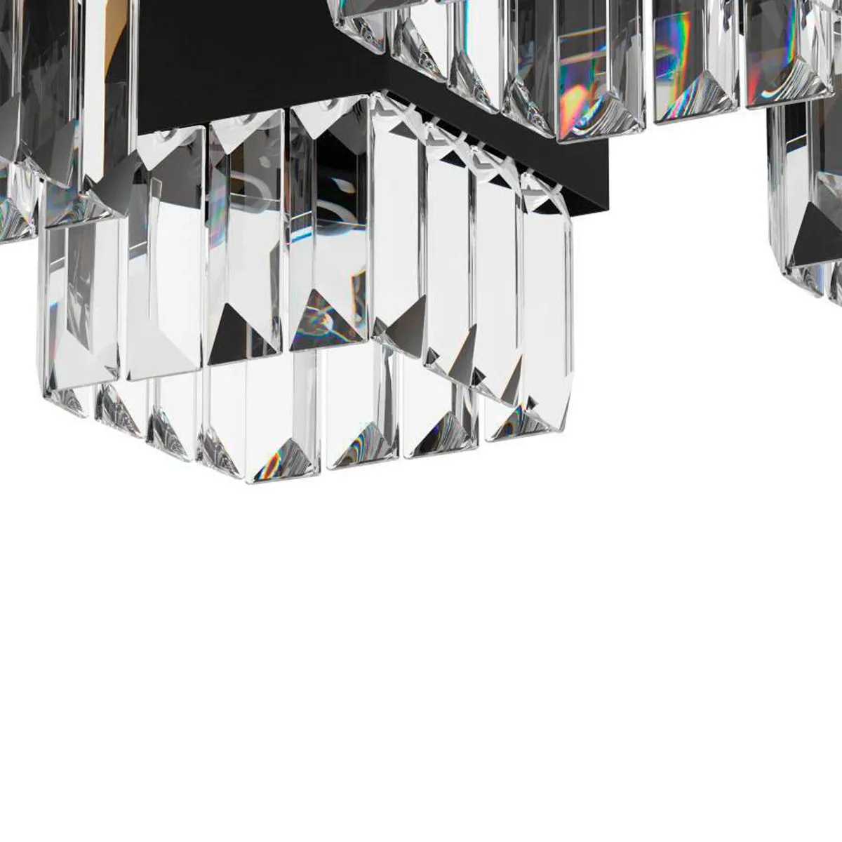 Eglo Barrancas Plafondlamp 38cm - Zwart/Goud