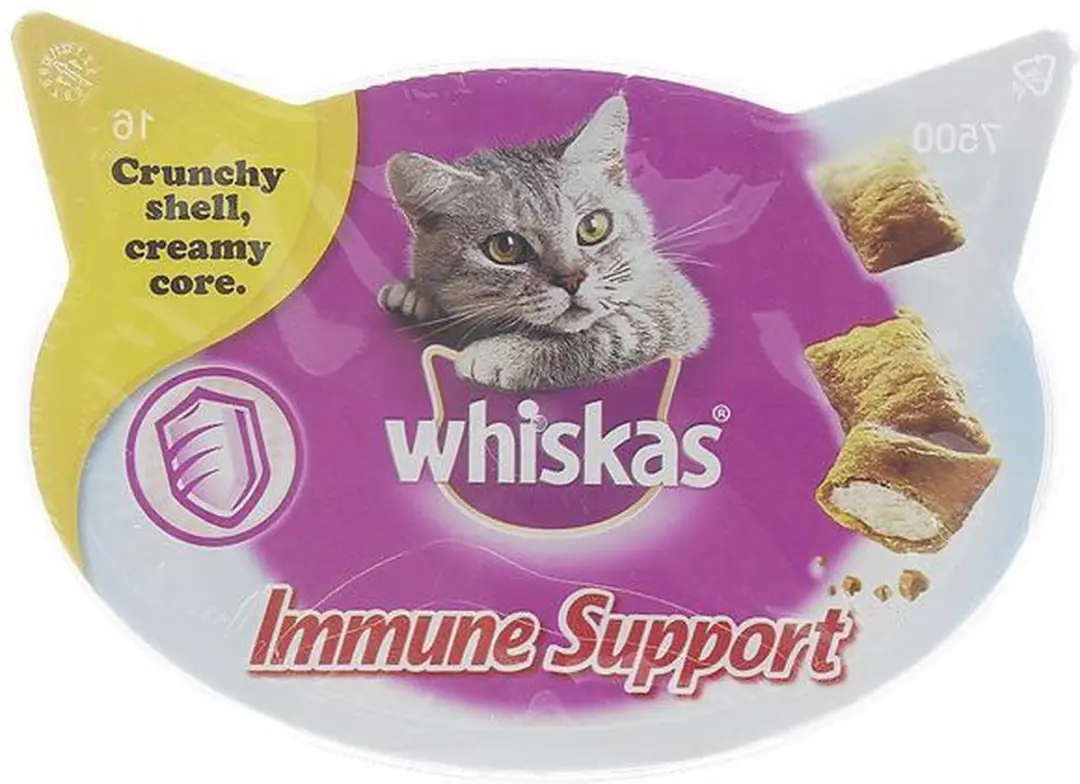 Whiskas Snacks Immune Support 5x50g - Omega 3 & Vitamine E