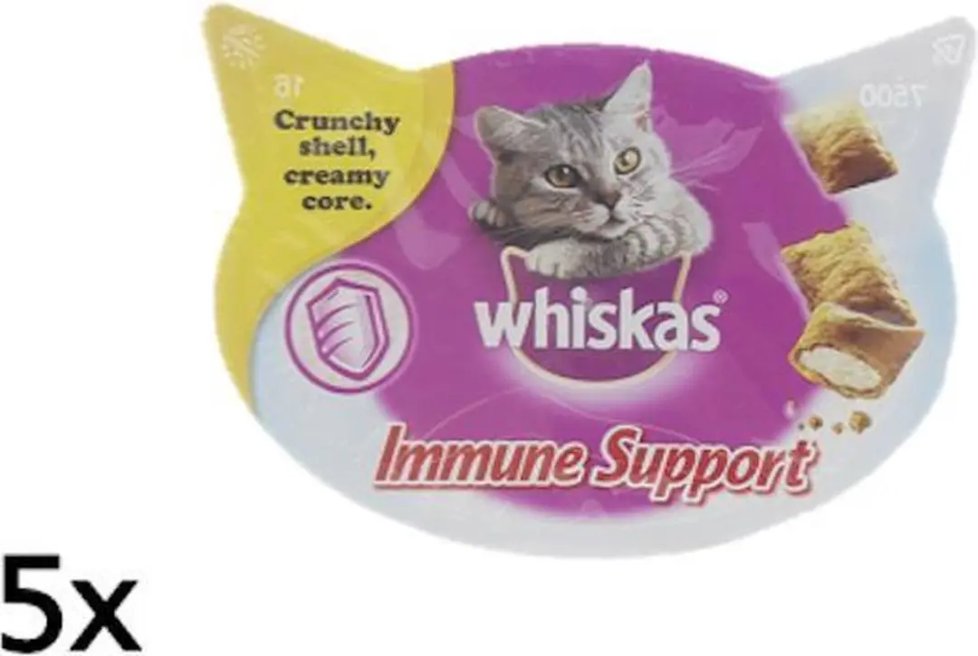 Whiskas Snacks Immune Support 5x50g