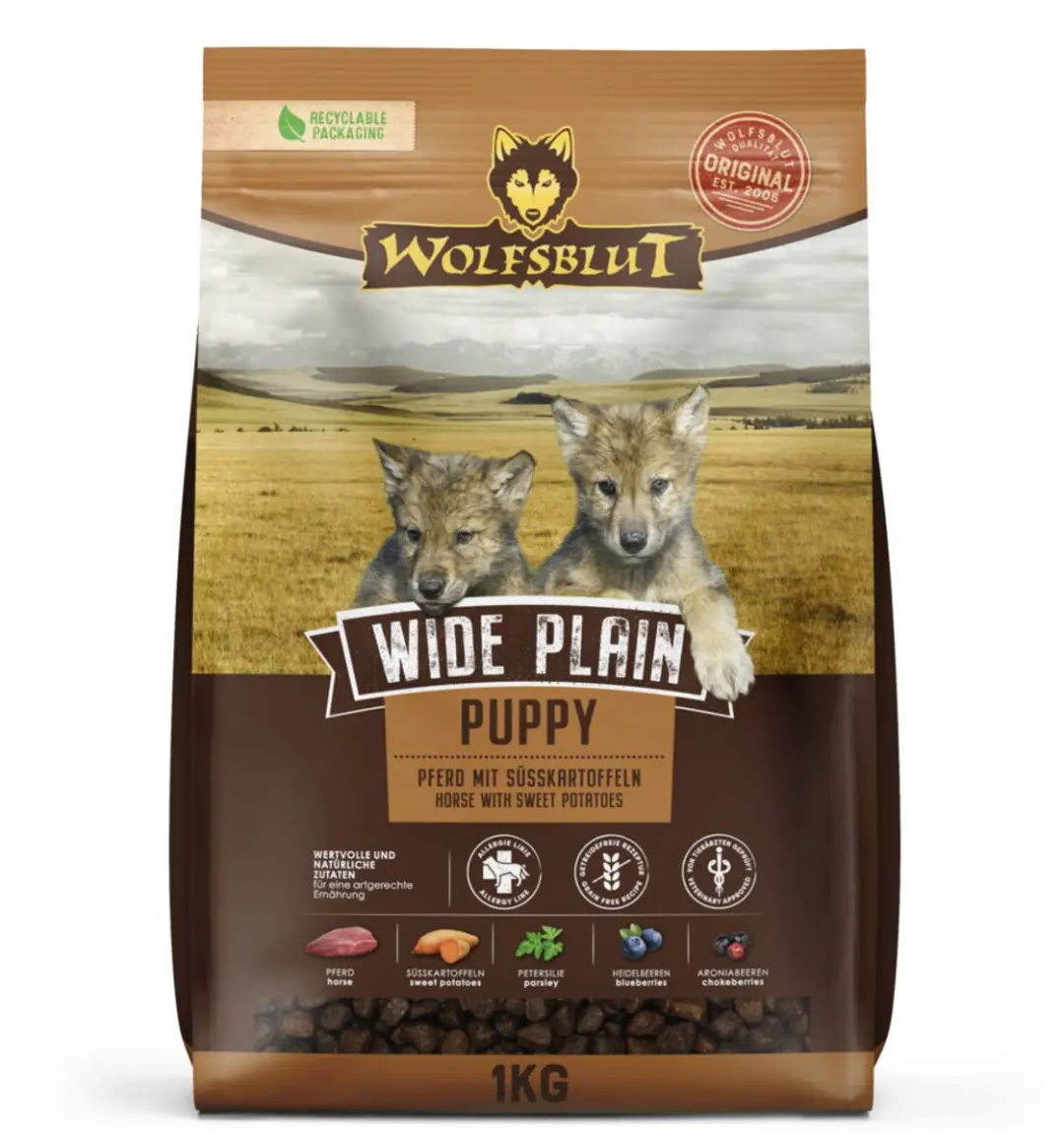 Wolfsblut Wide Plain Puppy 1kg