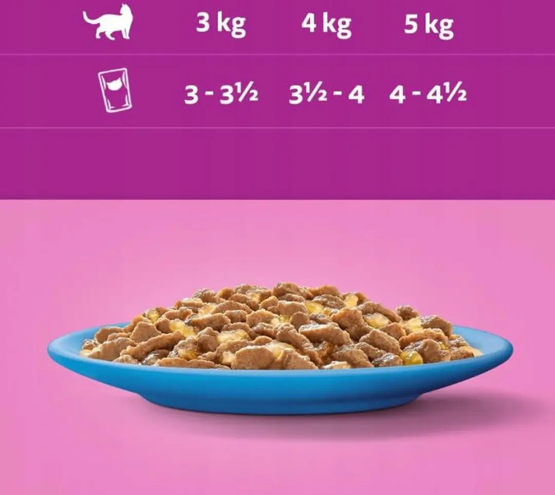 Whiskas Rybne Przysmaki Kattenvoer 48x85g - afbeelding 3 van 6