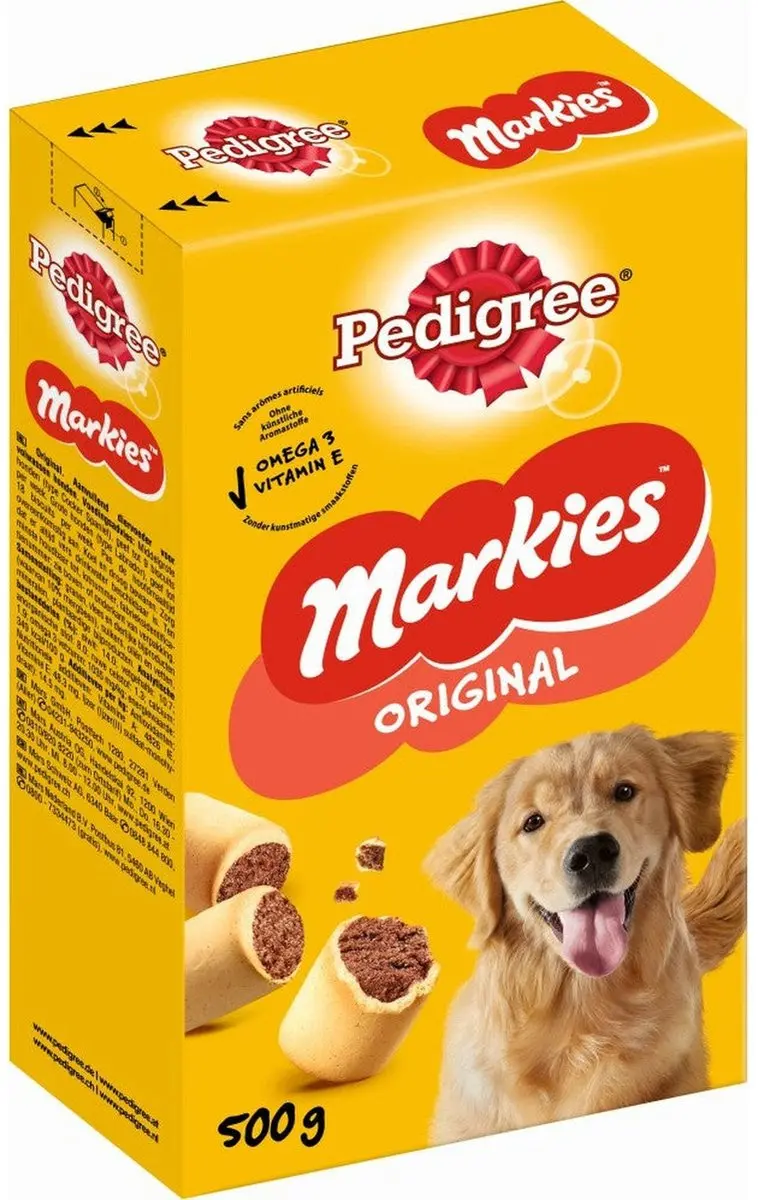 Pedigree Markies Trios Hondensnack 500g - 12 Stuks - afbeelding 5 van 5