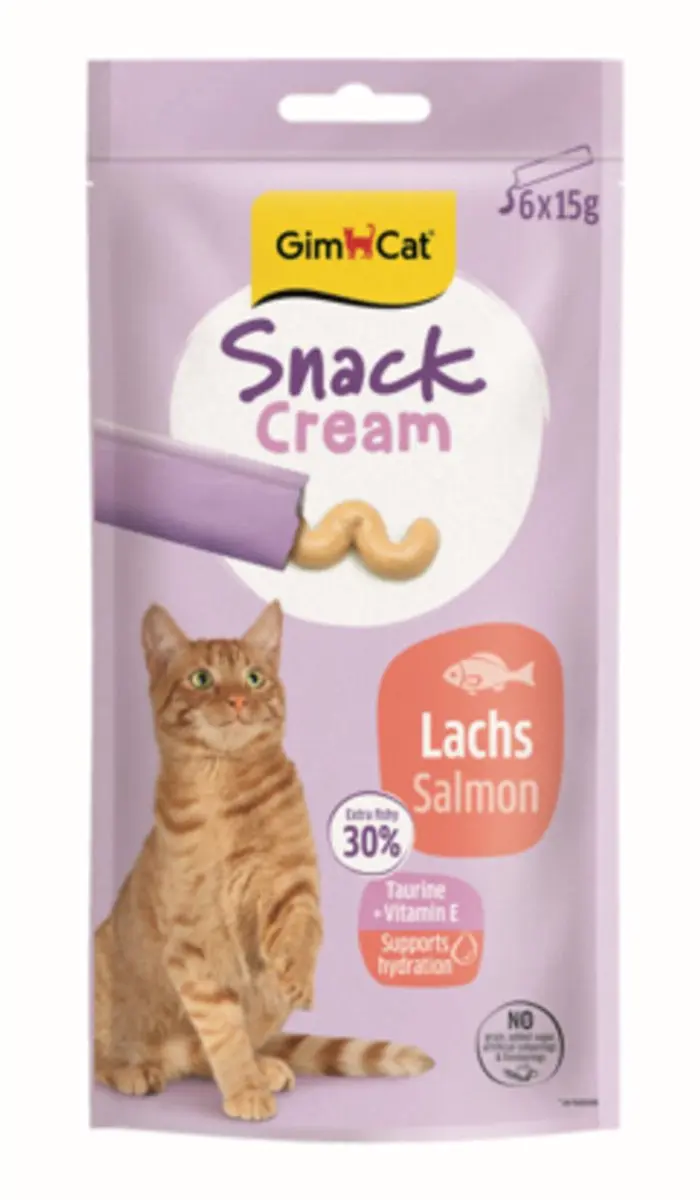 GimCat Cream Zalm Kattensnacks