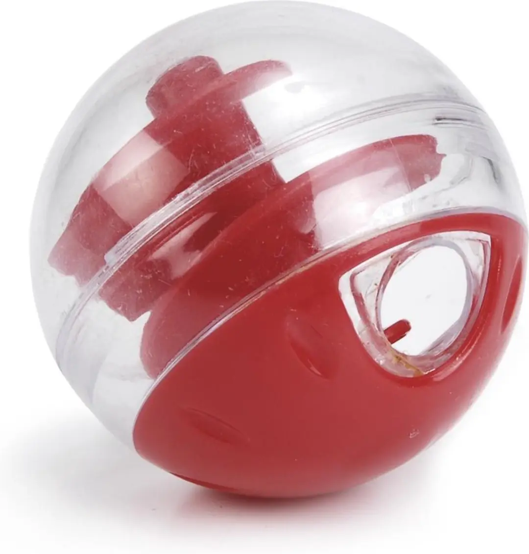 Beeztees Twirly Snackbal - Rood