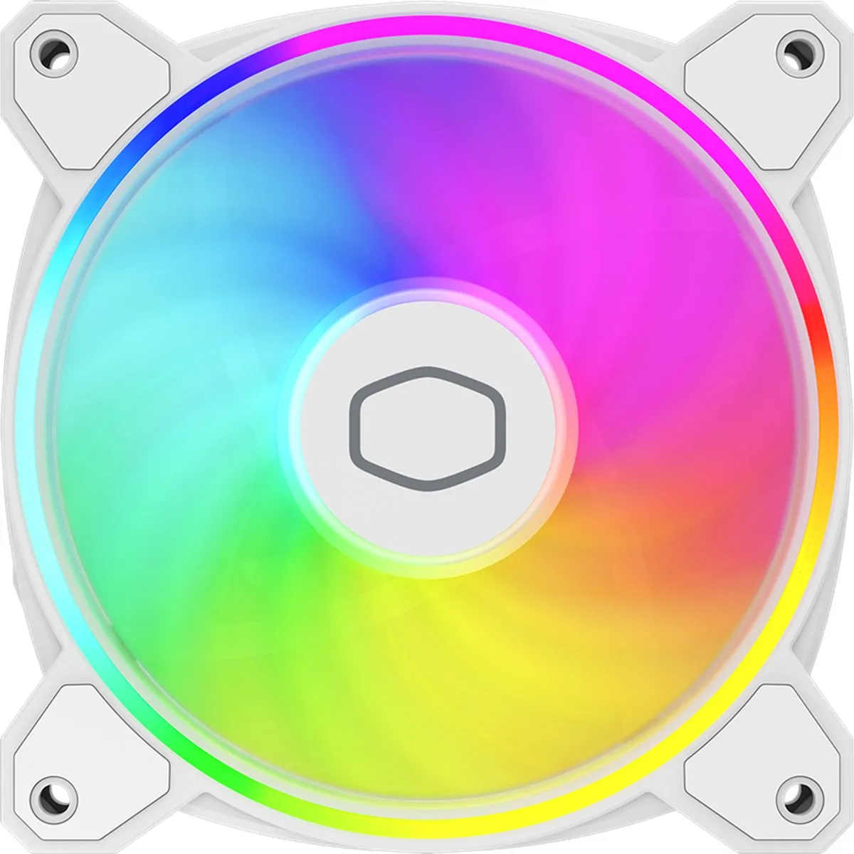 Cooler Master MasterFan MF120 Halo2, Wit