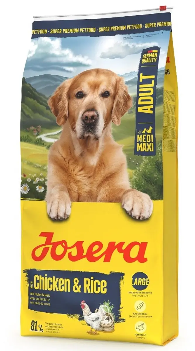 Josera Serie Hondenvoer Kip & Rijst 12,5kg