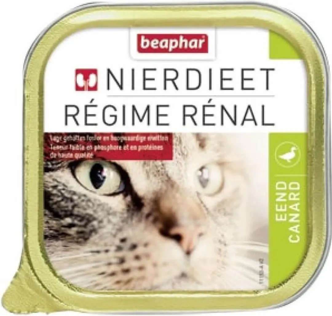 Beaphar Nierdieet Kat - Eend 100g