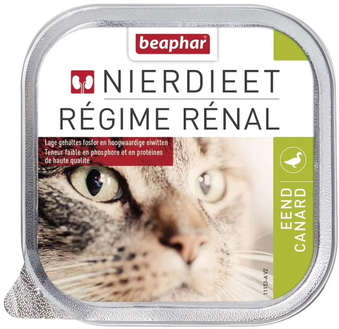 Beaphar Nierdieet Kat - Eend 100g