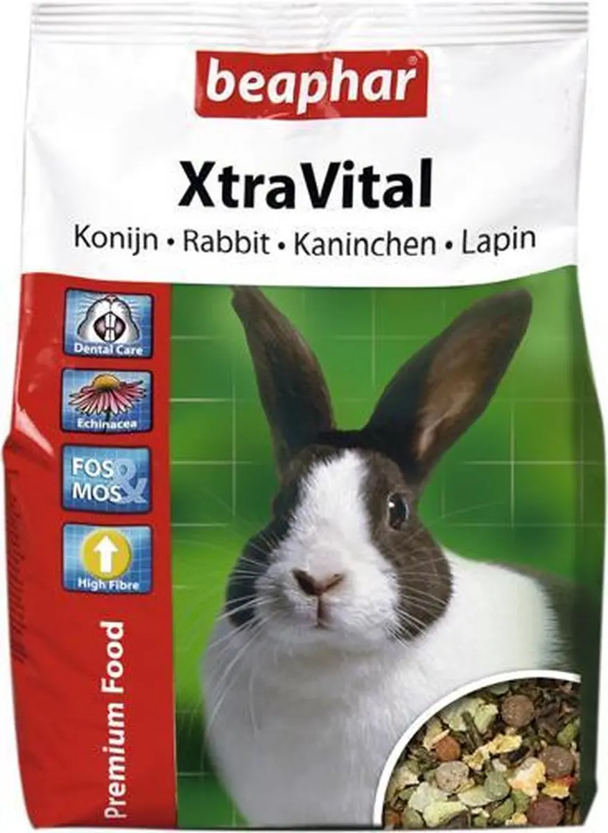Beaphar XtraVital Konijnenvoer 1kg