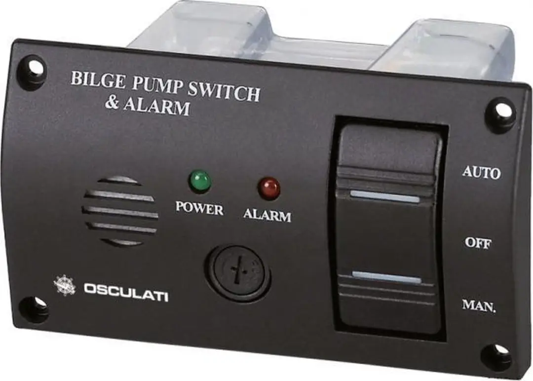 Osculati Bilgepaneel met LED- en akoestisch alarm
