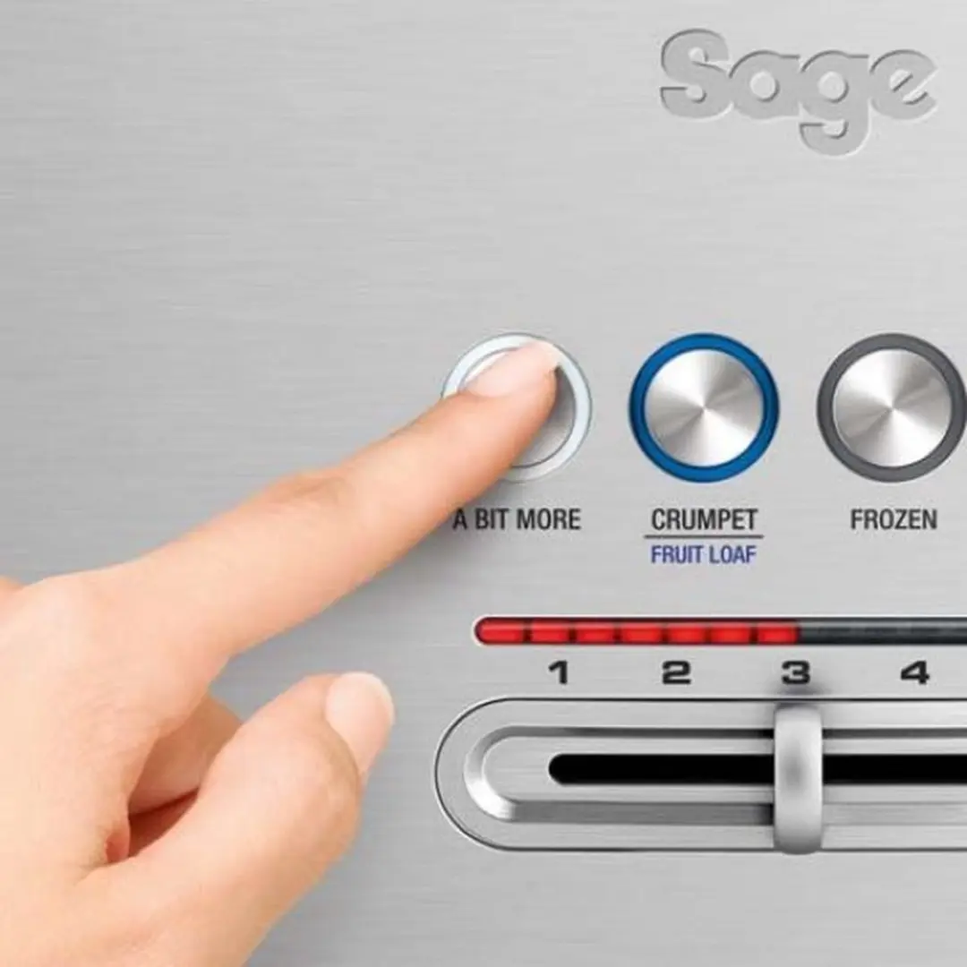 Sage the Bit More 4 Slice Broodrooster STA730BSS2EEU1 - 1800W