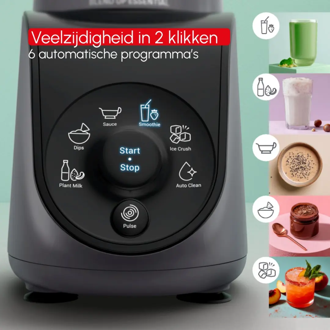 Moulinex Blend Up Essential LM1EHBF0 Mini Blender 800W - Blauw