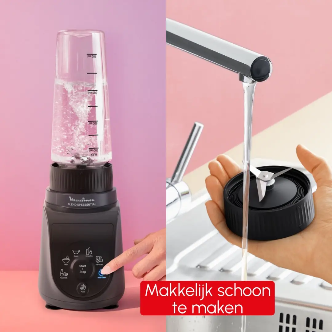 Moulinex Blend Up Essential LM1EHBF0 Mini Blender 800W - Blauw