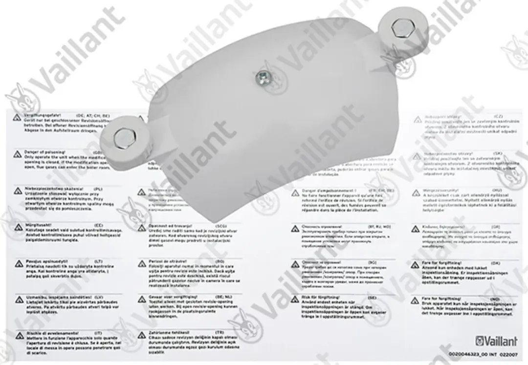 Vaillant Deksel 0010038138