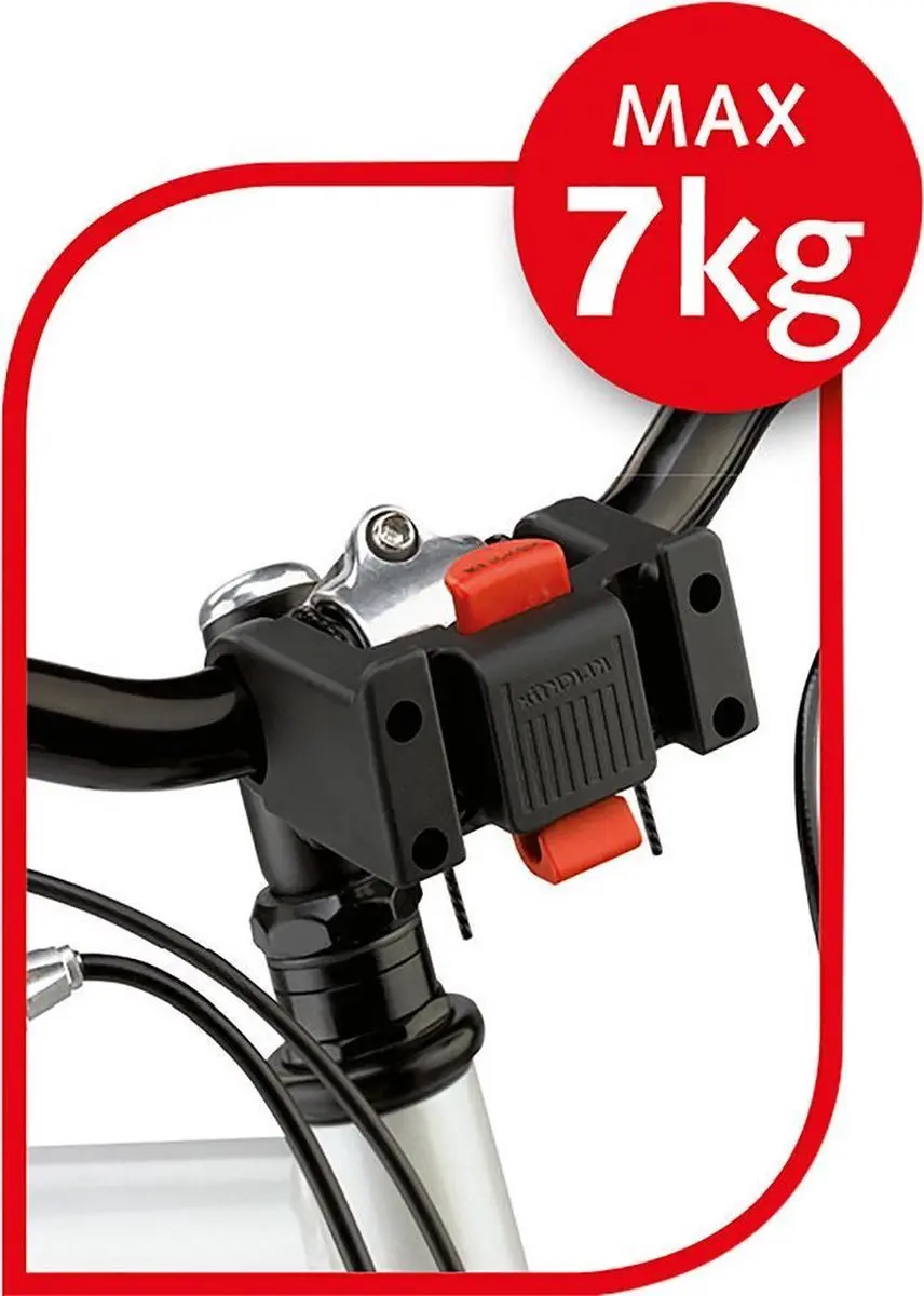 Ferplast Atlas Bike 20 Fietsmand - 13L Grijs - afbeelding 8 van 10