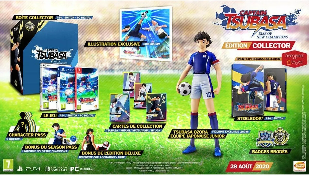 Bandai Namco Captain Tsubasa Rise New Champions