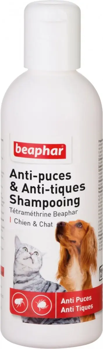Beaphar Vlooien- en Teken Shampoo 200ml