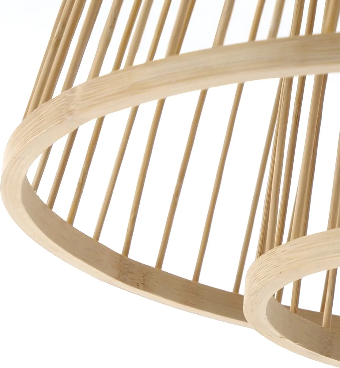 Eglo Hykeham Plafondlamp Ø38cm - Zwart/Bruin