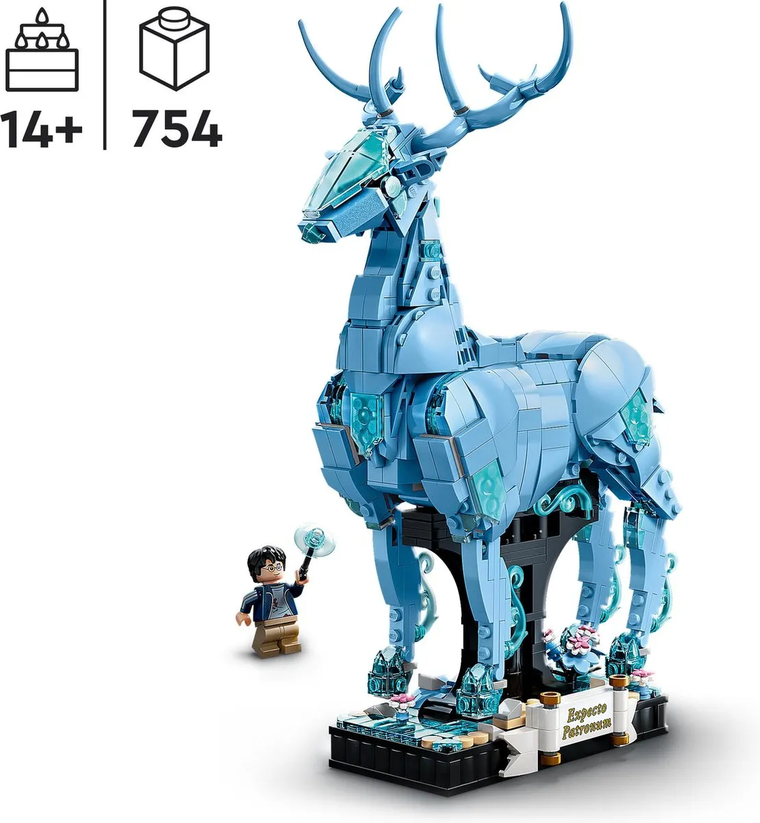 LEGO Harry Potter Expecto Patronum 2in1 76414 - 754 Stukken - afbeelding 6 van 6