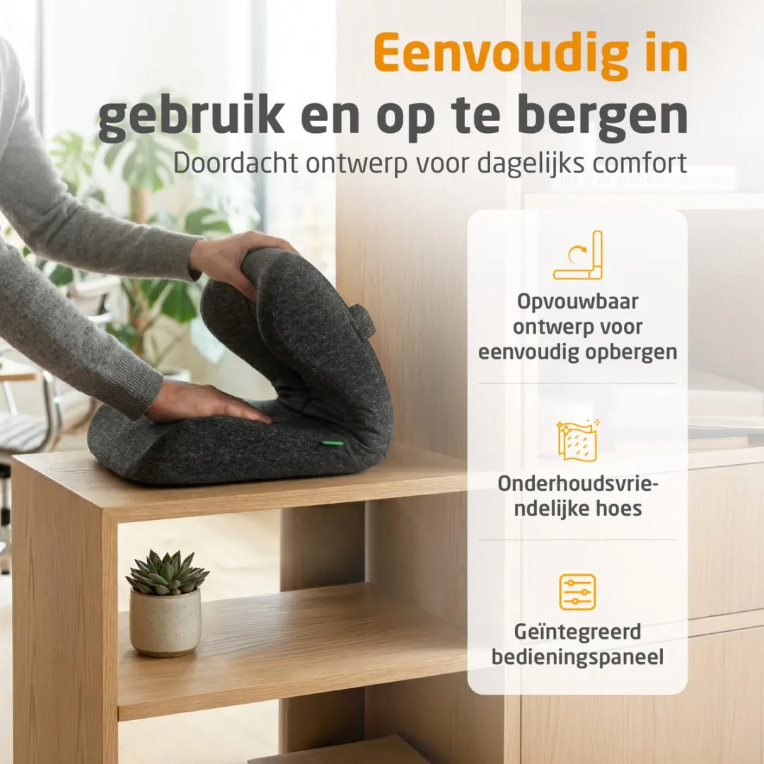 Medisana MC 300 Egonomisch Massagekussen - Onderrug - Grijs