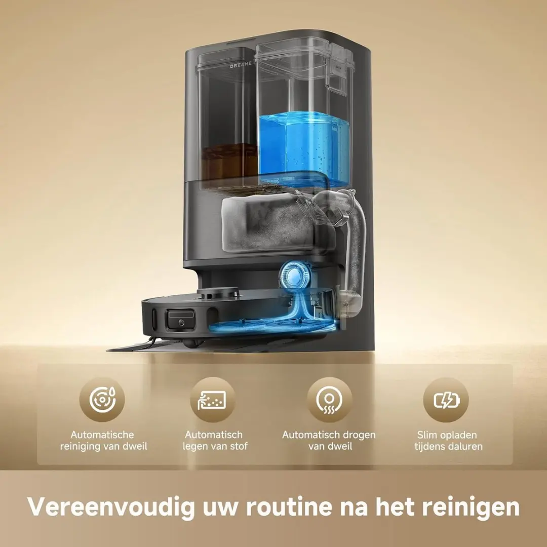 Dreame L40 Ultra A Robotstofzuiger - 24.000 Pa - Zwart