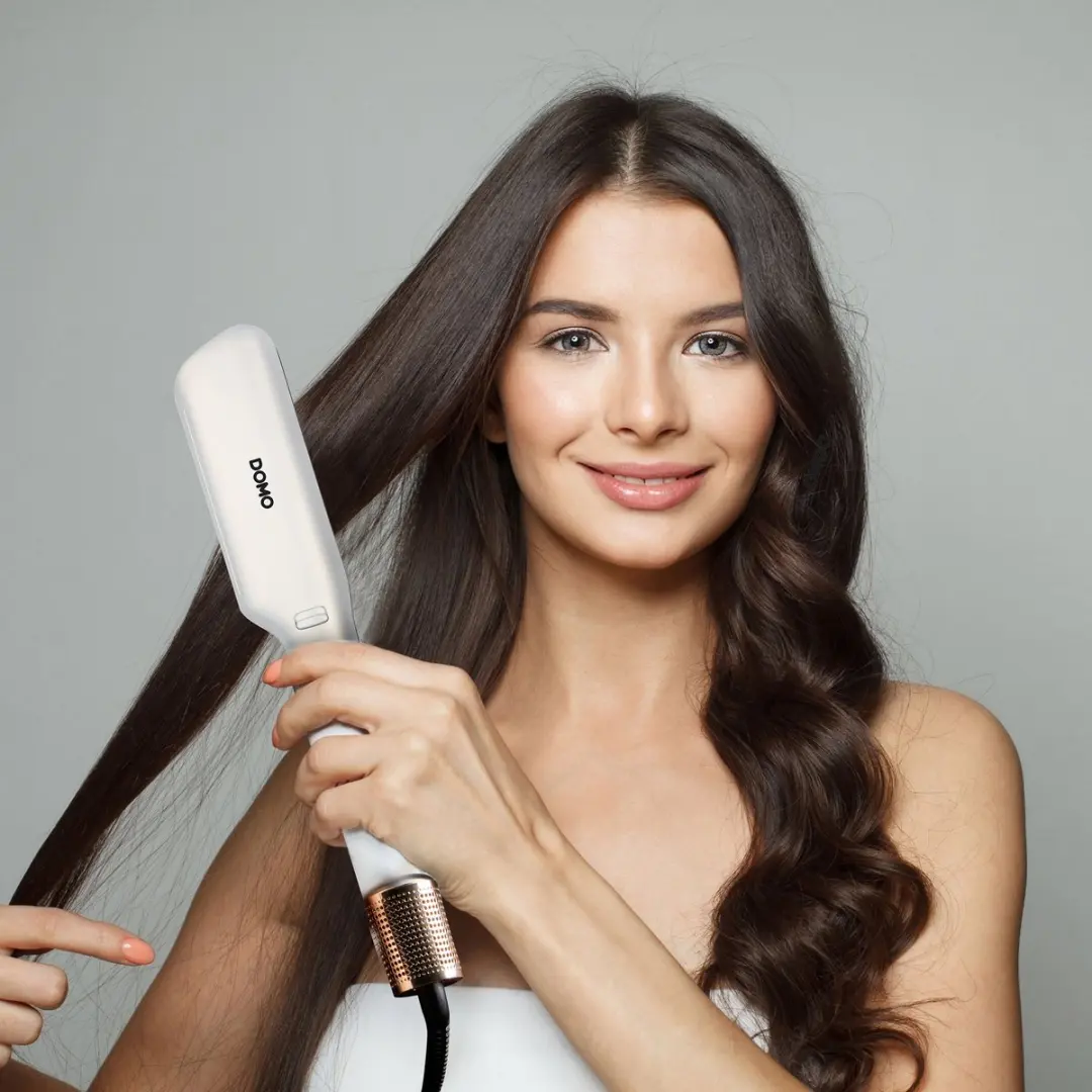 Domo DO1186HS 2-in-1 Haarstijltang - Wit