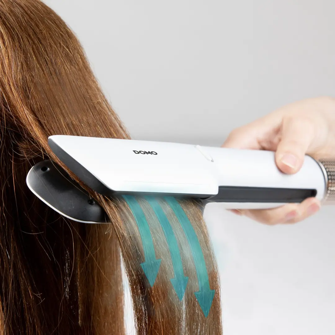 Domo DO1186HS 2-in-1 Haarstijltang - Wit