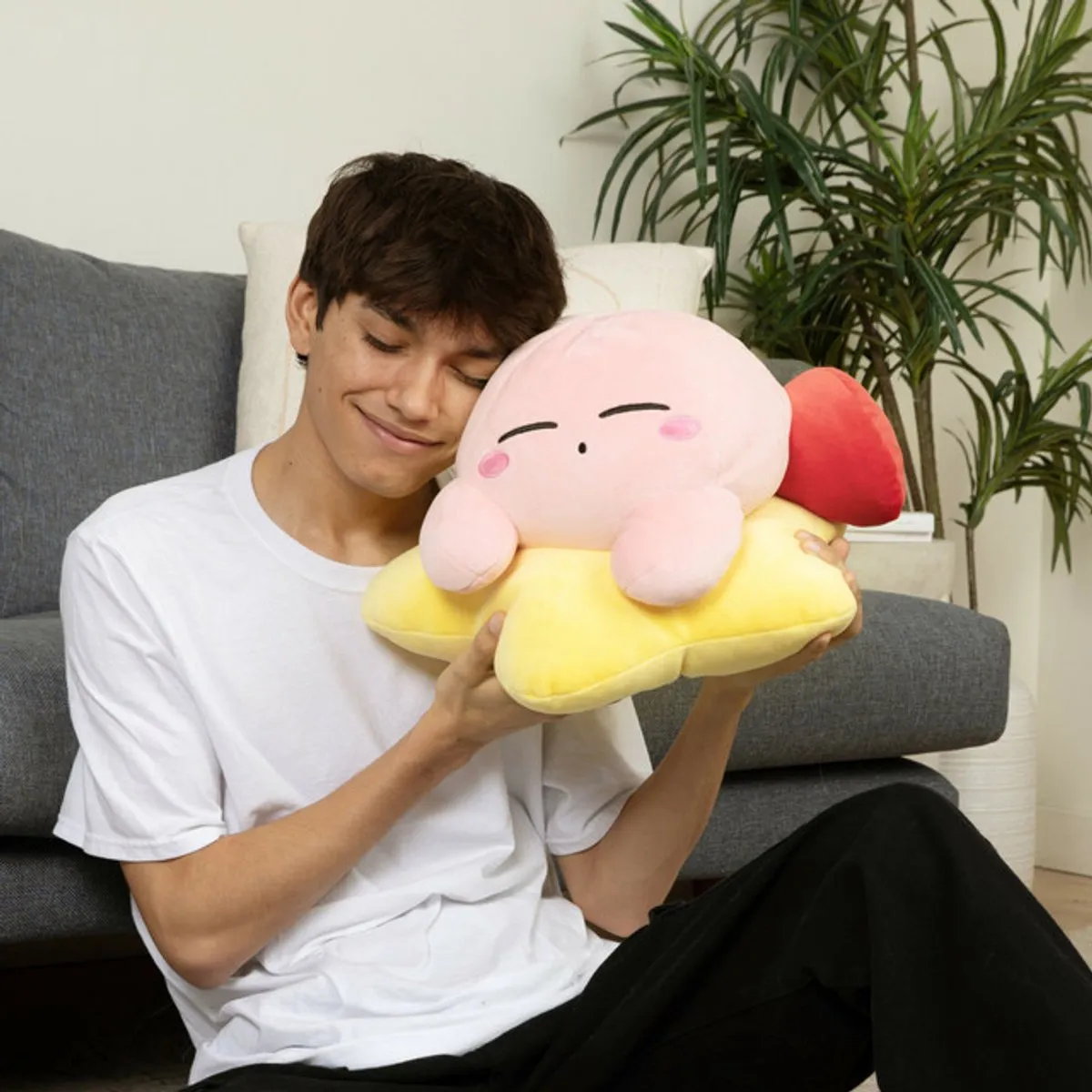 Tomy Kirby Mocchi-Mocchi Warpstar Knuffelfiguur - 30 cm - Multi - afbeelding 6 van 6