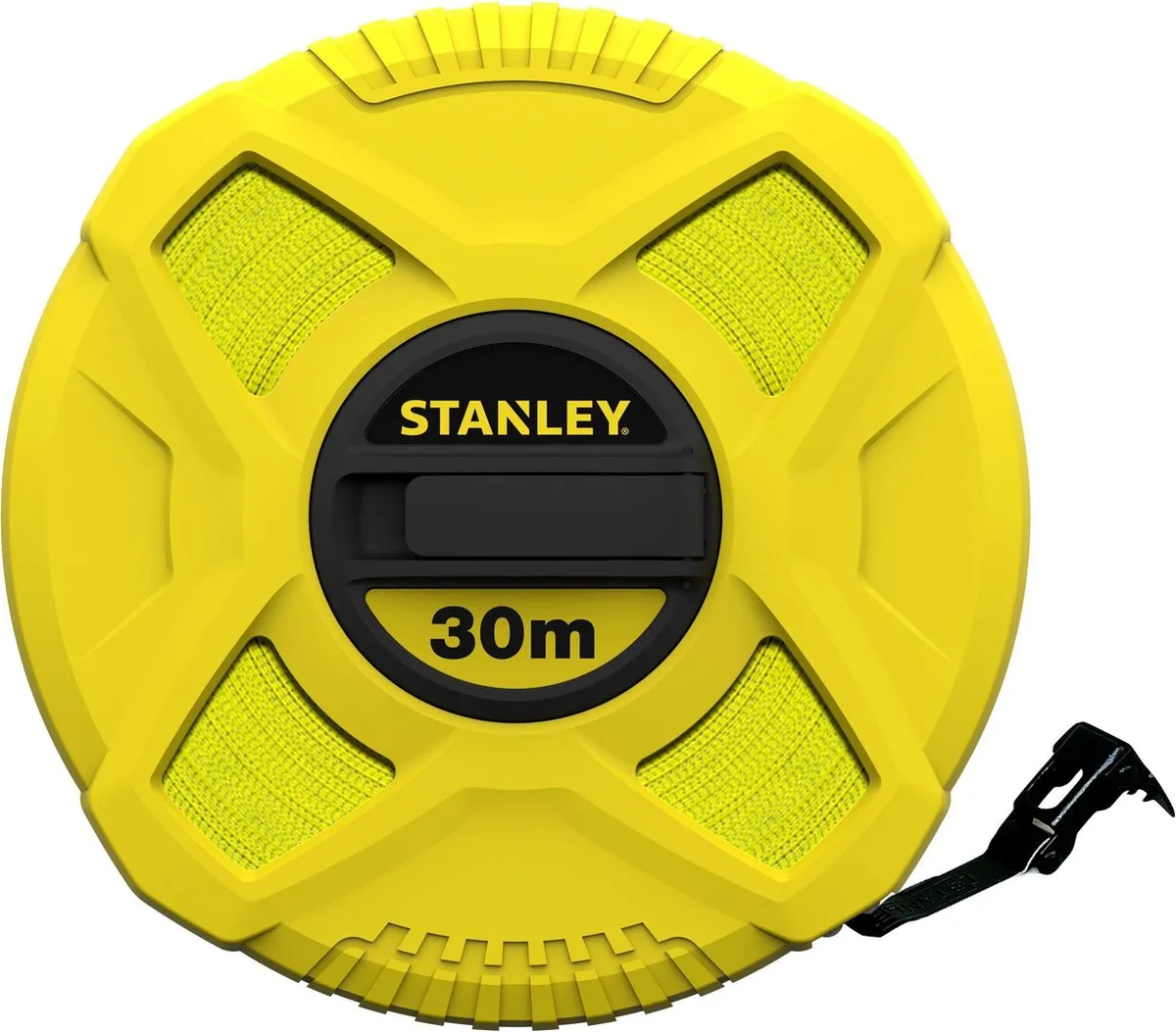 Stanley Landmeter Fiberglas 30m 12.7mm - 0-34-297 - Geel