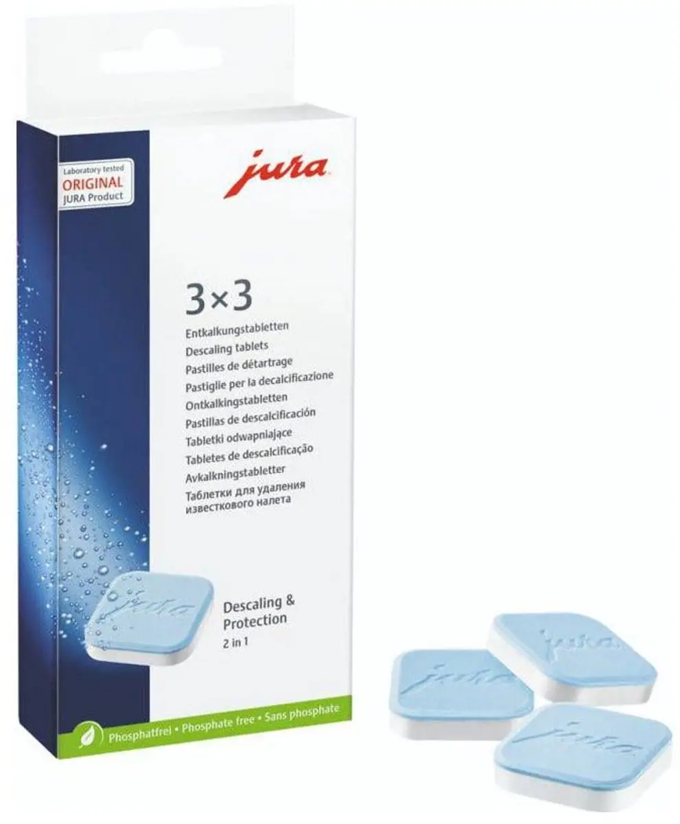 Jura Ontkalkingstabletten 61848 - 9 Stuks