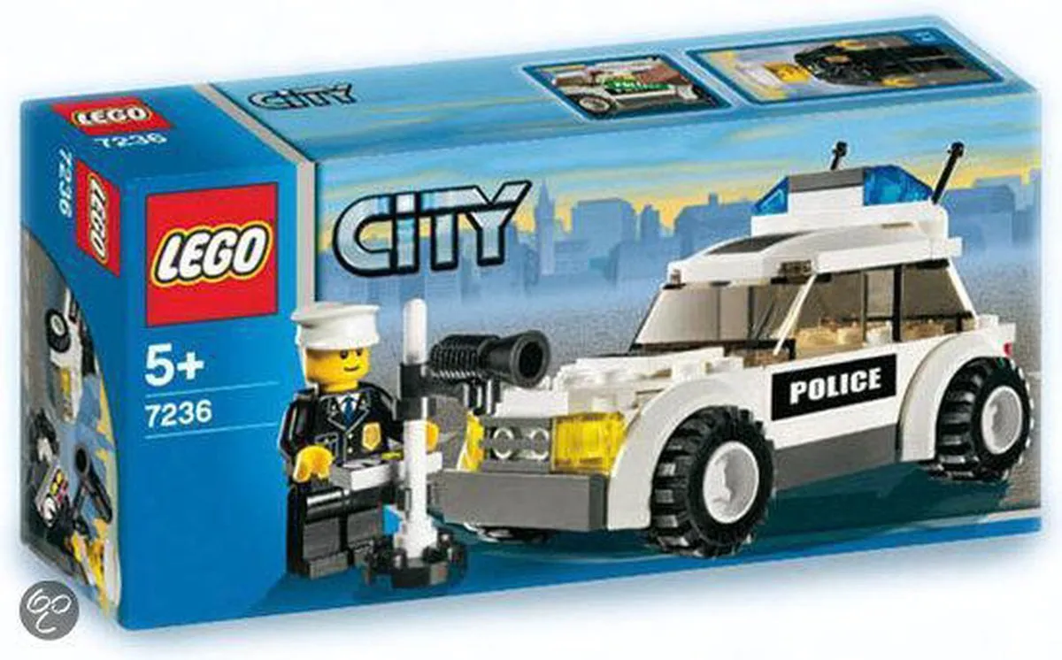LEGO City Politiewagen 7236