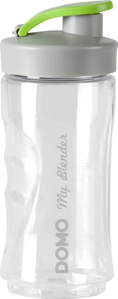 Domo DO492BL-BK Beker met drinktuit 300ml