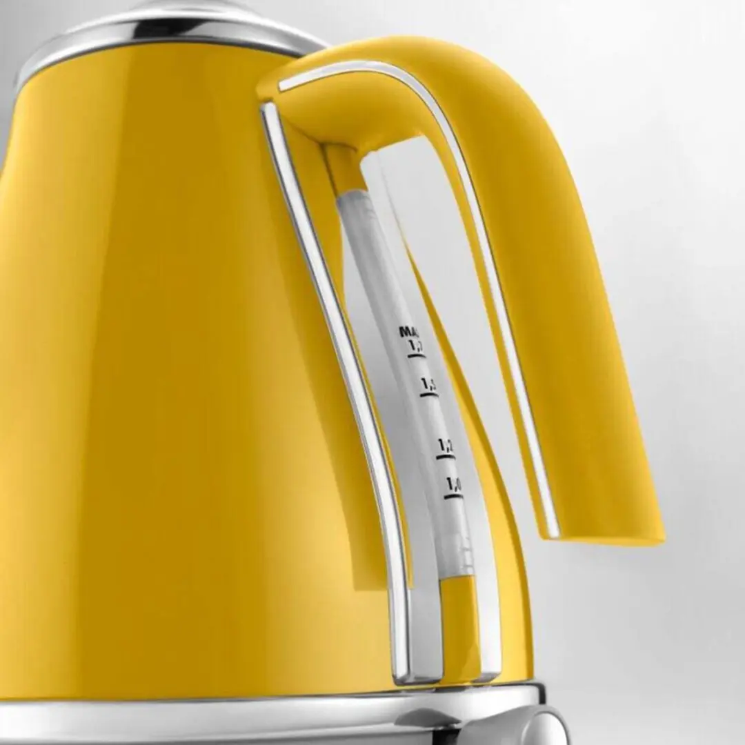 De'Longhi Icona Capitals KBOC 2001.Y Waterkoker 1,7L - 2000W - Geel