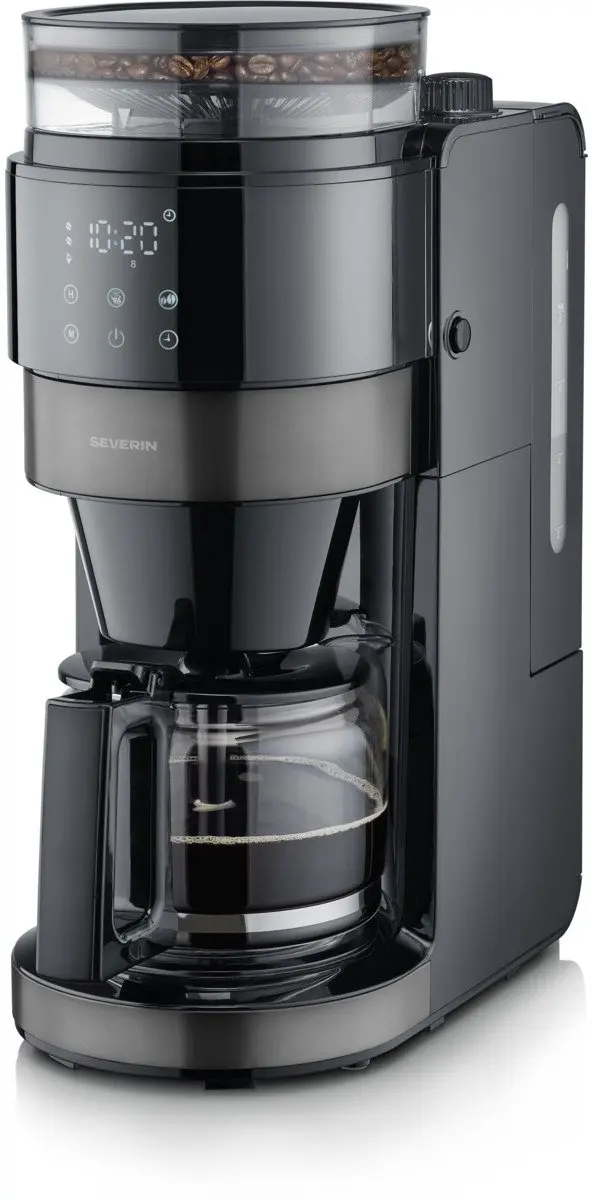 Severin KA 4830 Koffiezetapparaat met molen - 1,25L - Zwart