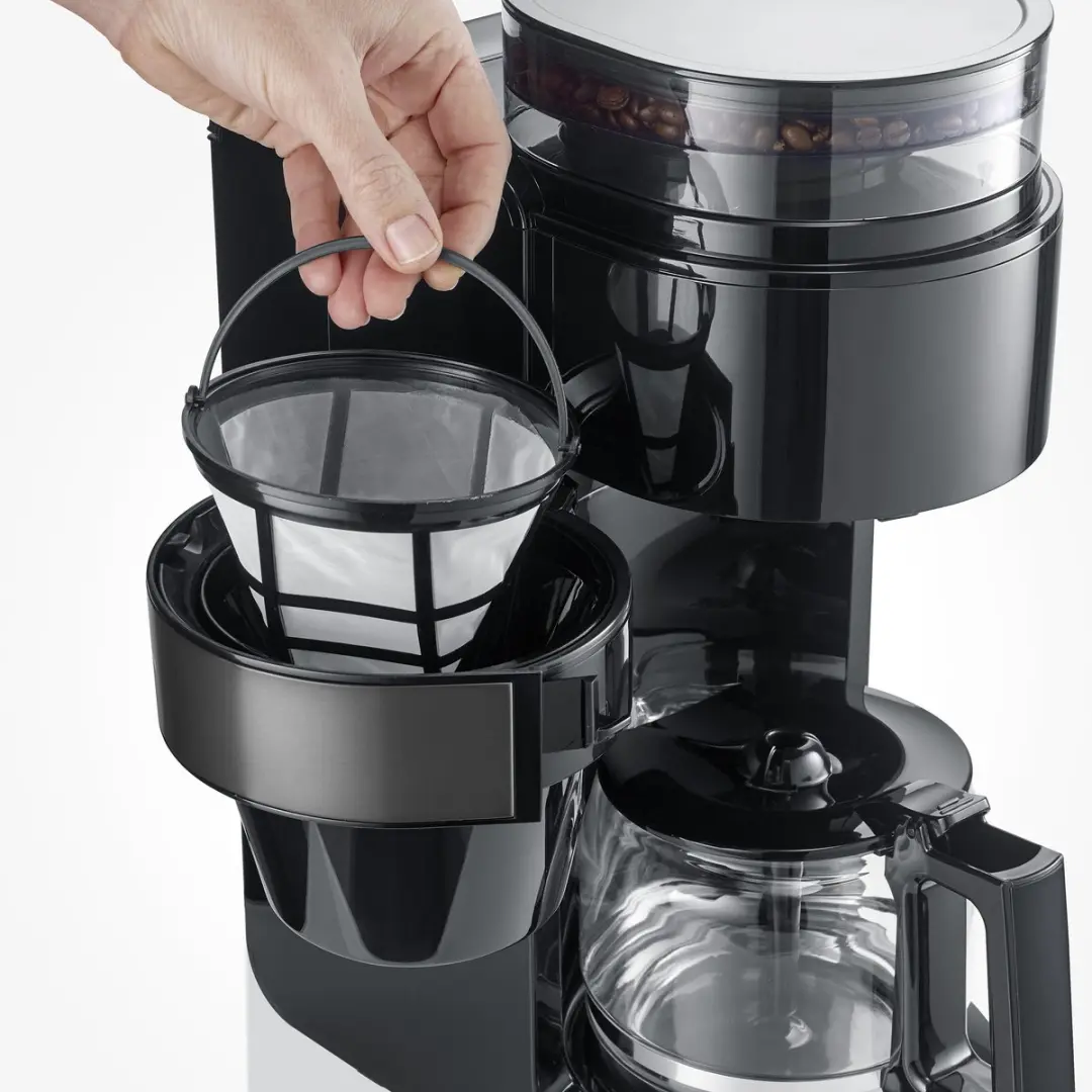 Severin KA 4830 Koffiezetapparaat met molen - 1,25L - Zwart - afbeelding 6 van 6