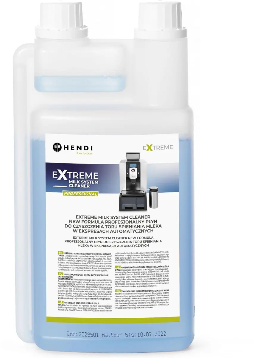 Hendi 976678 Reinigingsvloeistof Melkschuimsystemen 1L