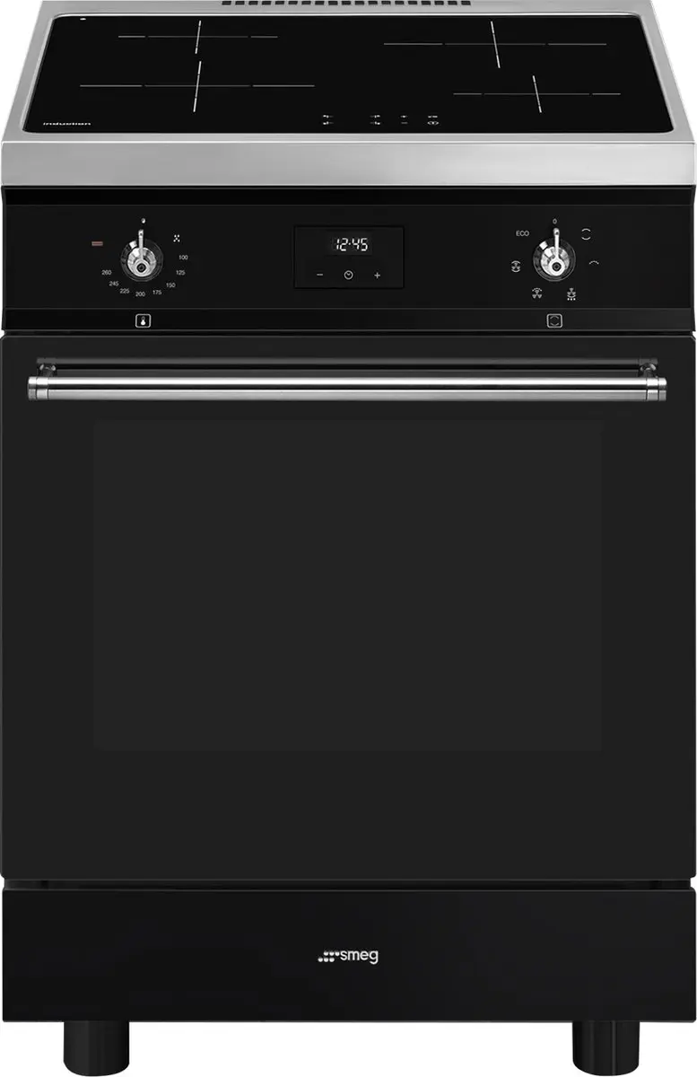 Smeg C6IMBLT2 Inductiefornuis 60cm - Zwart